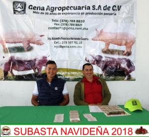 Subasta Navideña 2018.