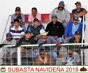 Subasta Navideña 2018.