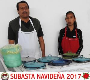 Subasta Navideña 2017.