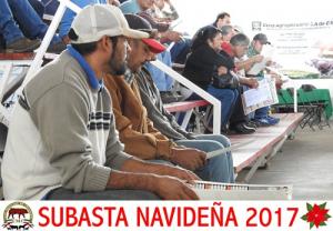 Subasta Navideña 2017.