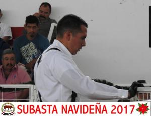 Subasta Navideña 2017.