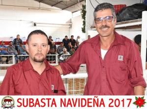 Subasta Navideña 2017.